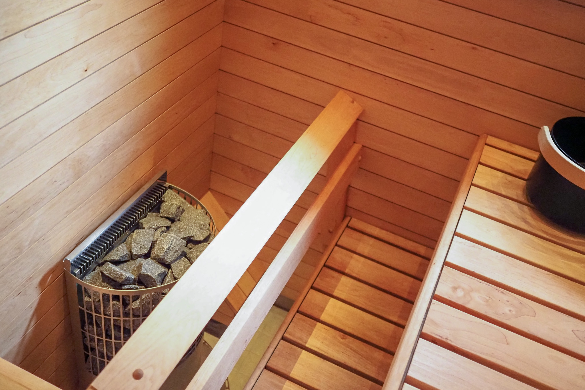 Turvallinen sauna toi lisää saunahetkiä Emilian perheen arkeen